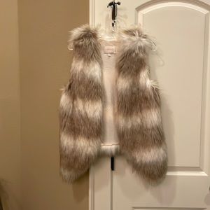 Skies Are Blue fur vest